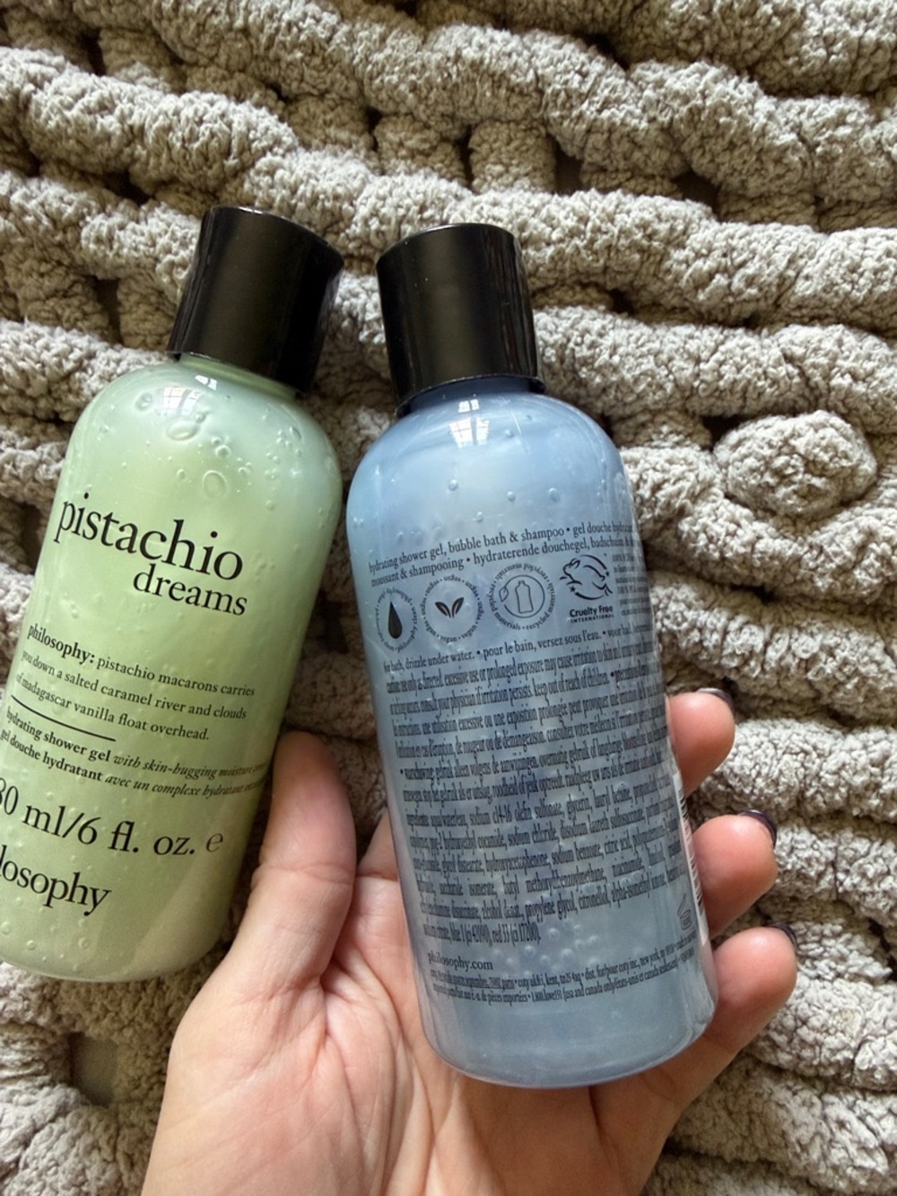 Philosophy Pistachio Dreams & Enchanted Juniper Shower Gels - Picture 3 of 3